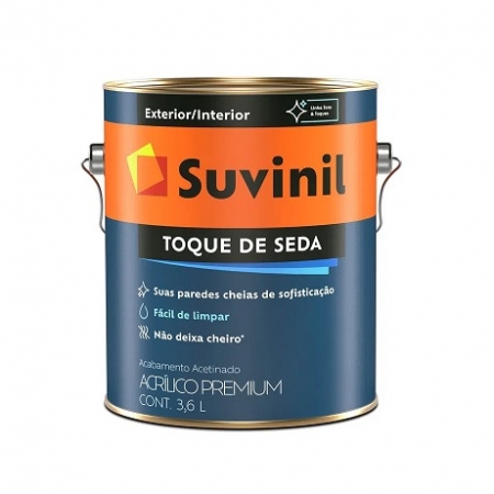 Tinta Acr. Premium Toque De Seda B. Neve 03.6 Suvinil 
