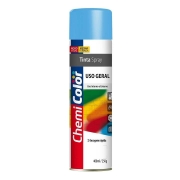 Tinta Spray Uso Geral Azul Claro 400 Ml Chemicolor 