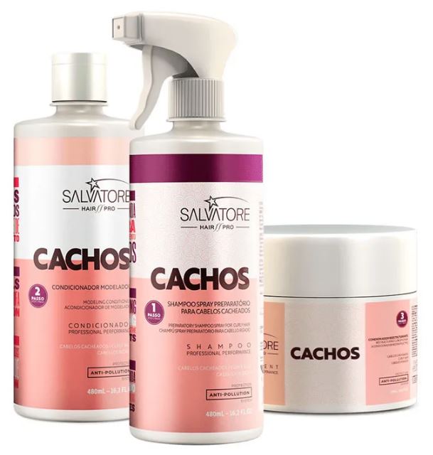 Kit Salvatore Cachos Hair Pro