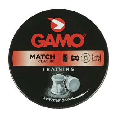 Chumbinho Gamo Match Diabolo 7,56gr 250un. Calibre 4.5mm