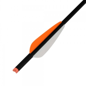 Flecha de Carbono Mankung 20 Polegadas Preta 53cm