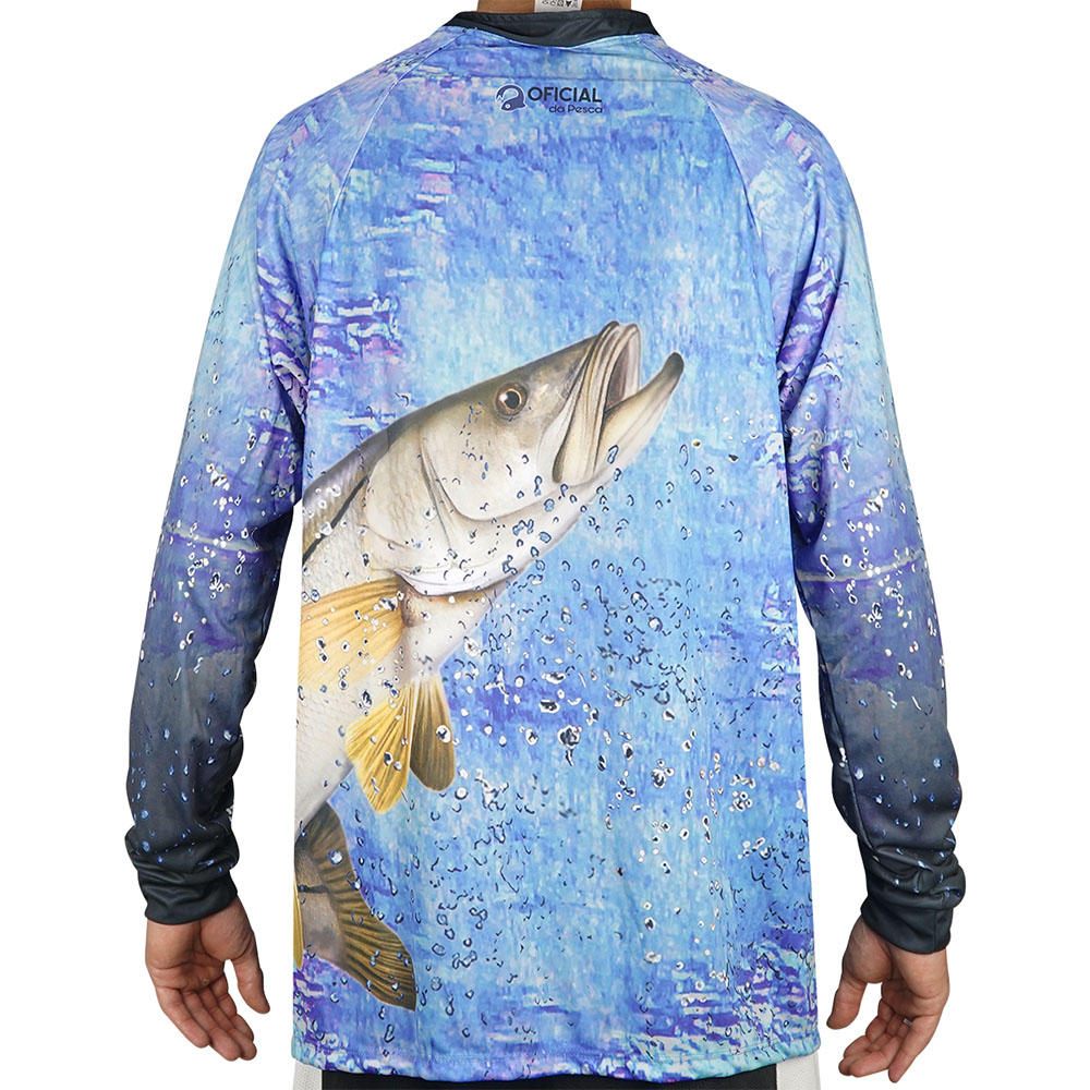 Camisa Manga Longa Robalo - Oficial da Pesca