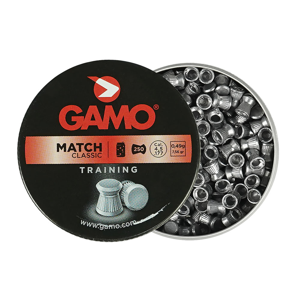 Chumbinho Gamo Match Diabolo 7,56gr 250un. Calibre 4.5mm