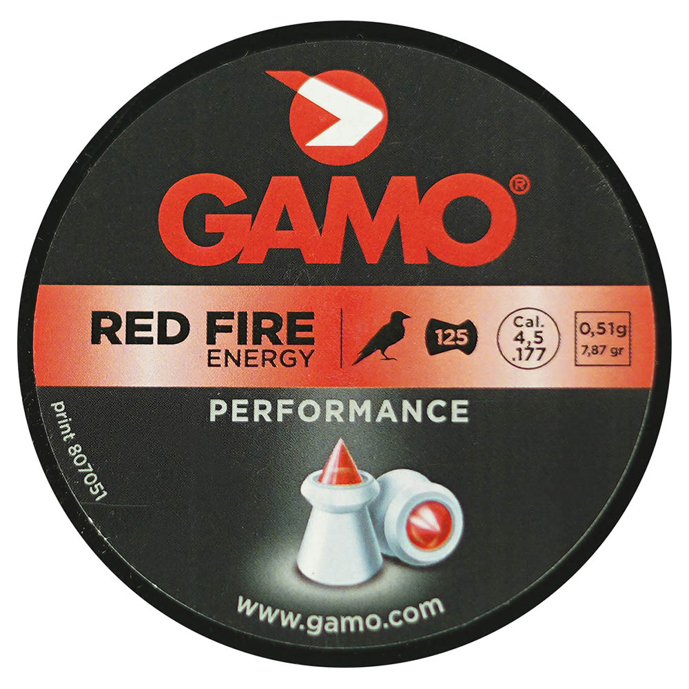 Chumbinho Gamo Red Fire Energy Performance 4.5mm 125un.