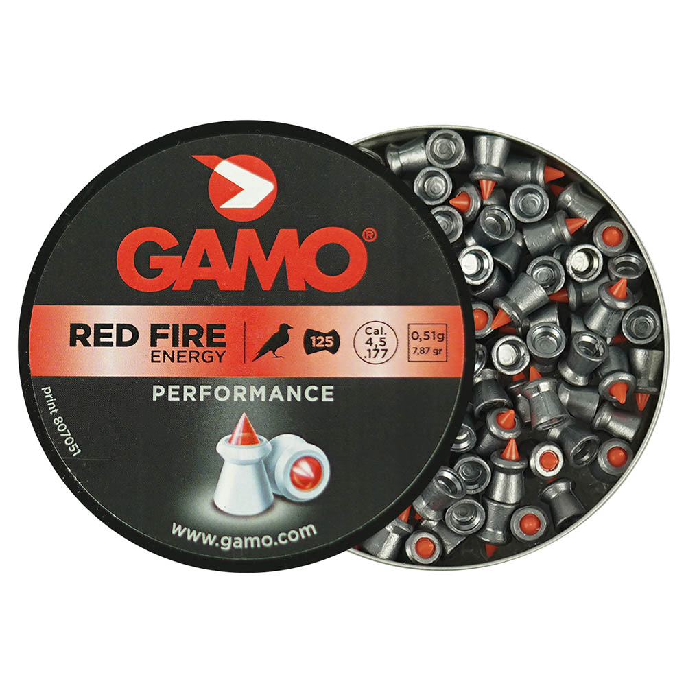 Chumbinho Gamo Red Fire Energy Performance 4.5mm 125un.