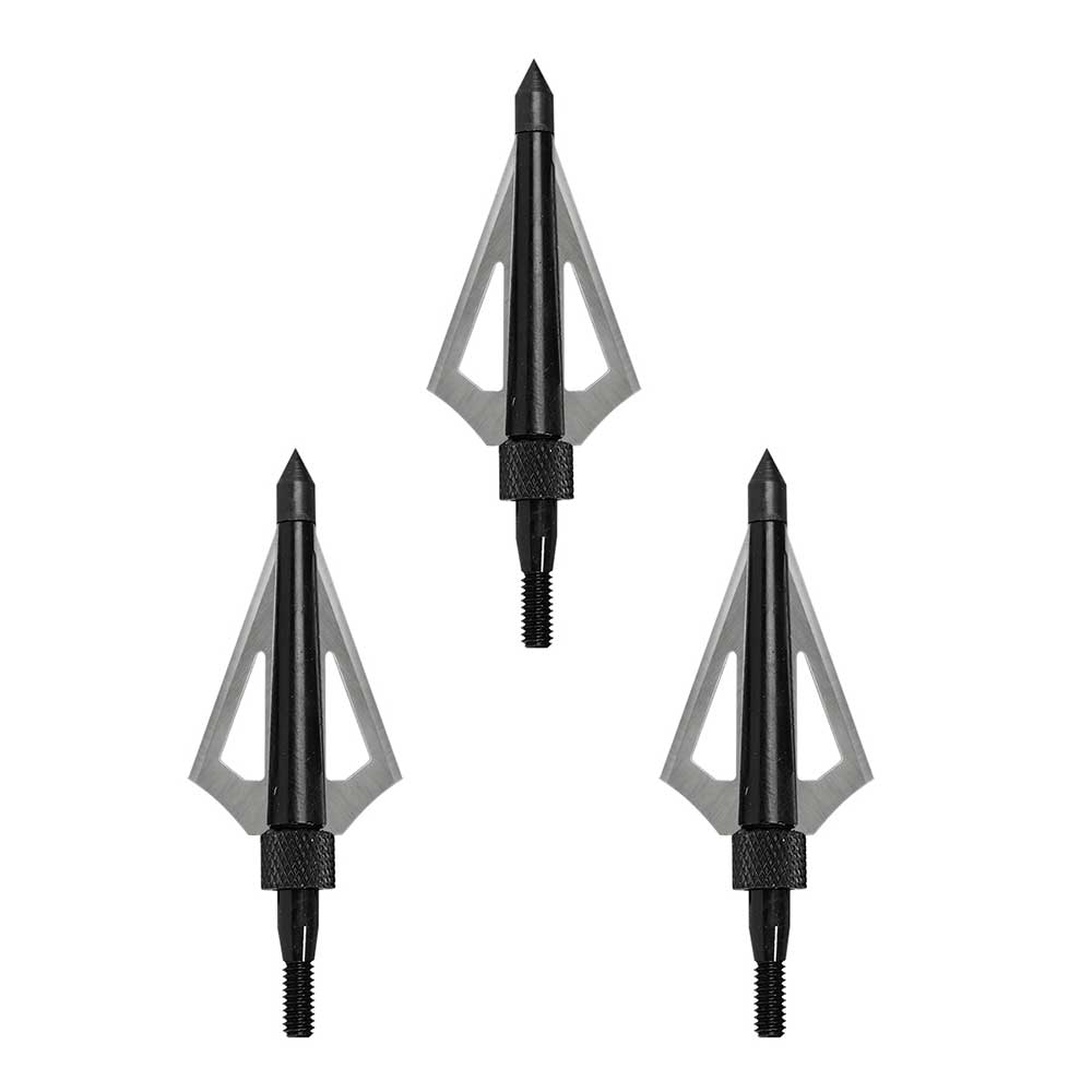 Kit Ponteiras Rosqueáveis Mankung Para Flechas 3 Unidades
