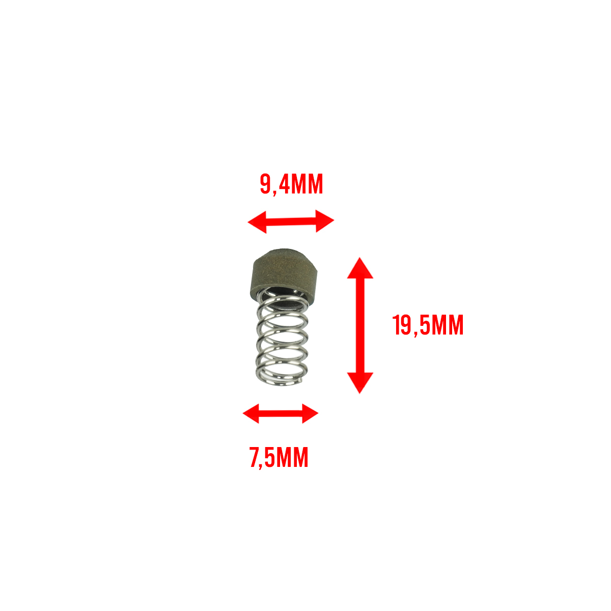 Válvula Unidirecional de Baixa Pressão do Compressor Elétrico AR15 SPORT