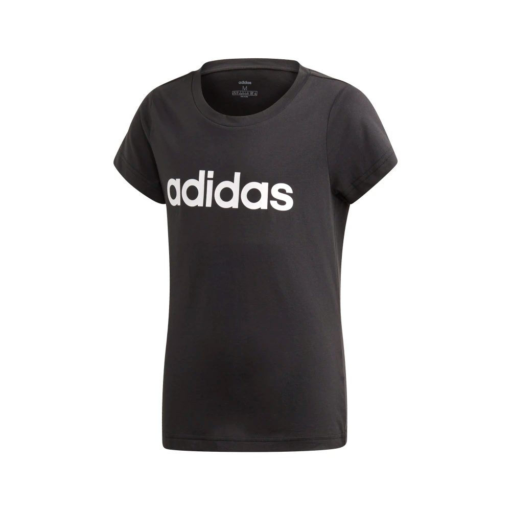 Camiseta Adidas Menina Preta Infantil