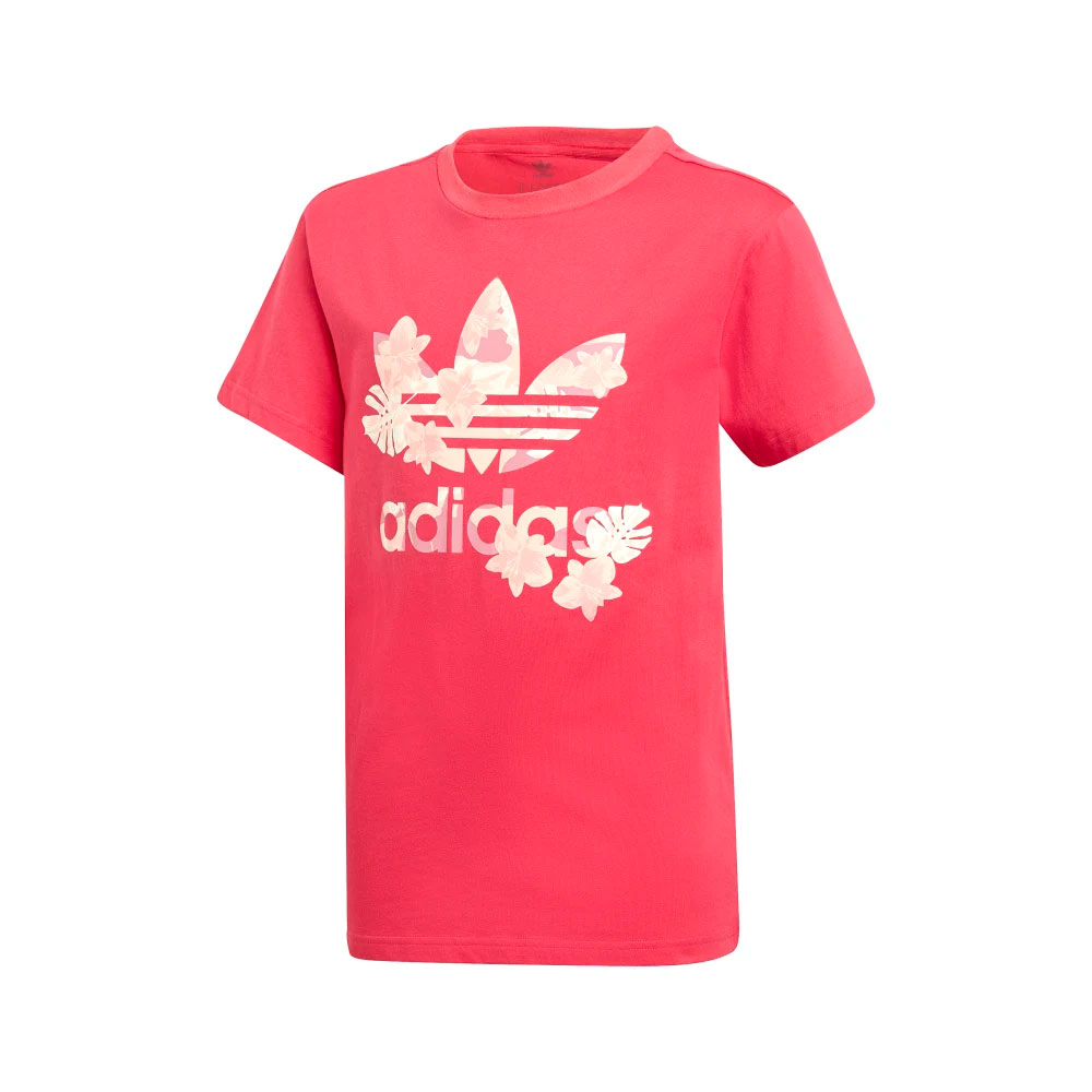 Camiseta Adidas Originals Rosa Junior