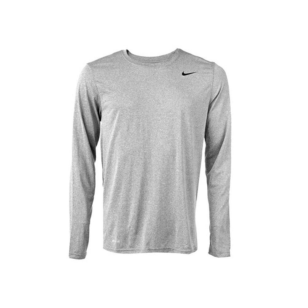 Camiseta Nike Ml Dry Cinza Homem
