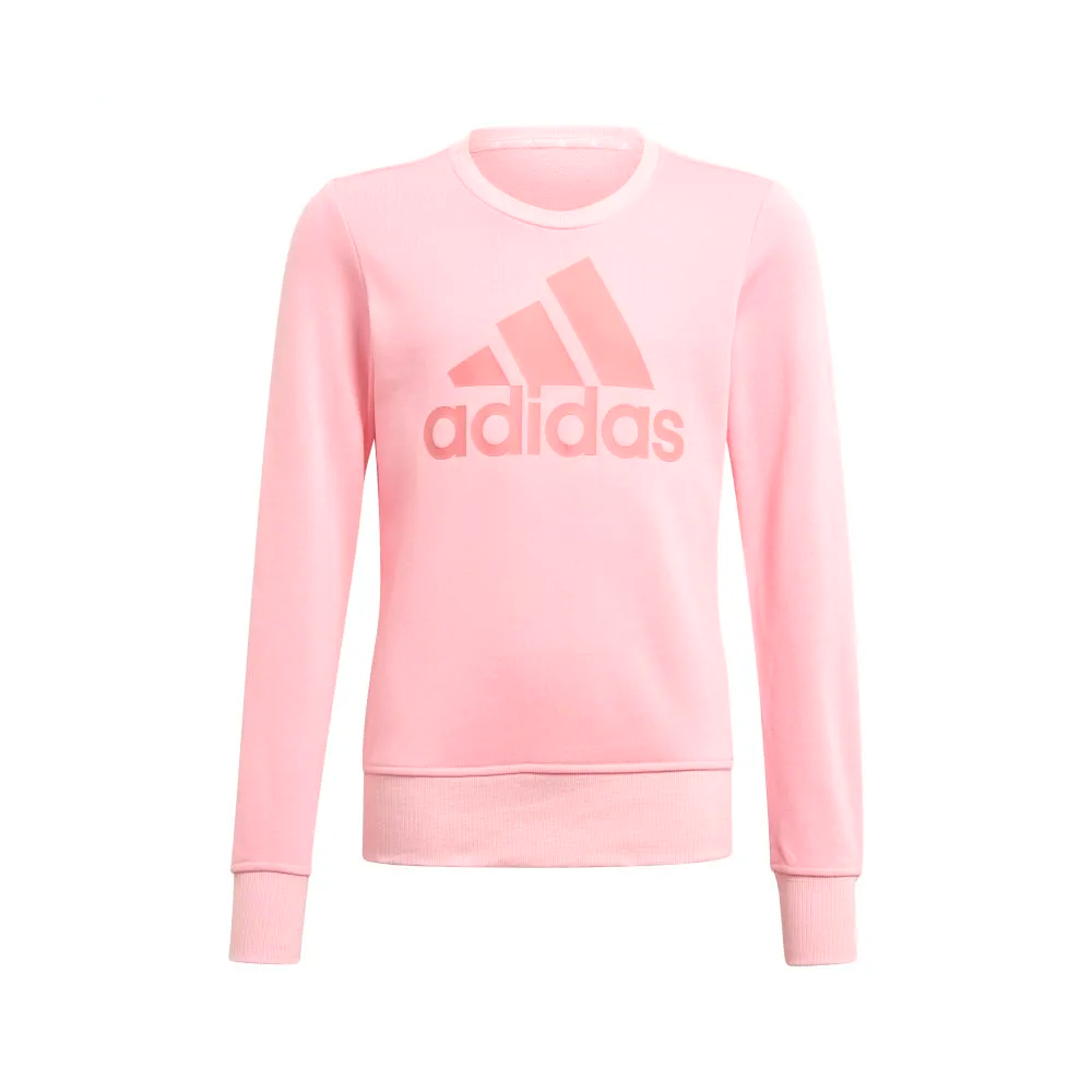 Moleton Adidas Essentials Rosa Infantil