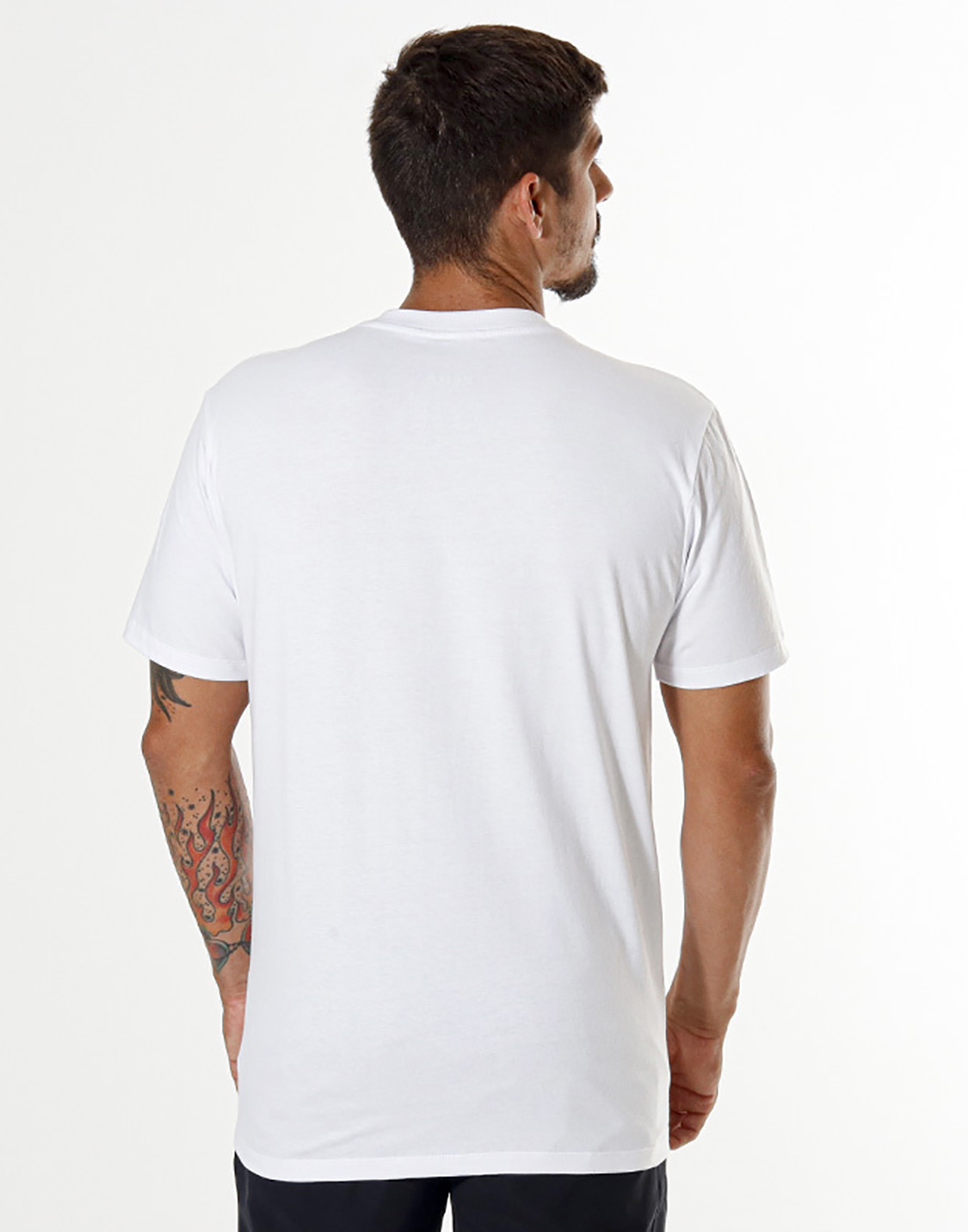 Camiseta Estampada Landscape Branca Pena