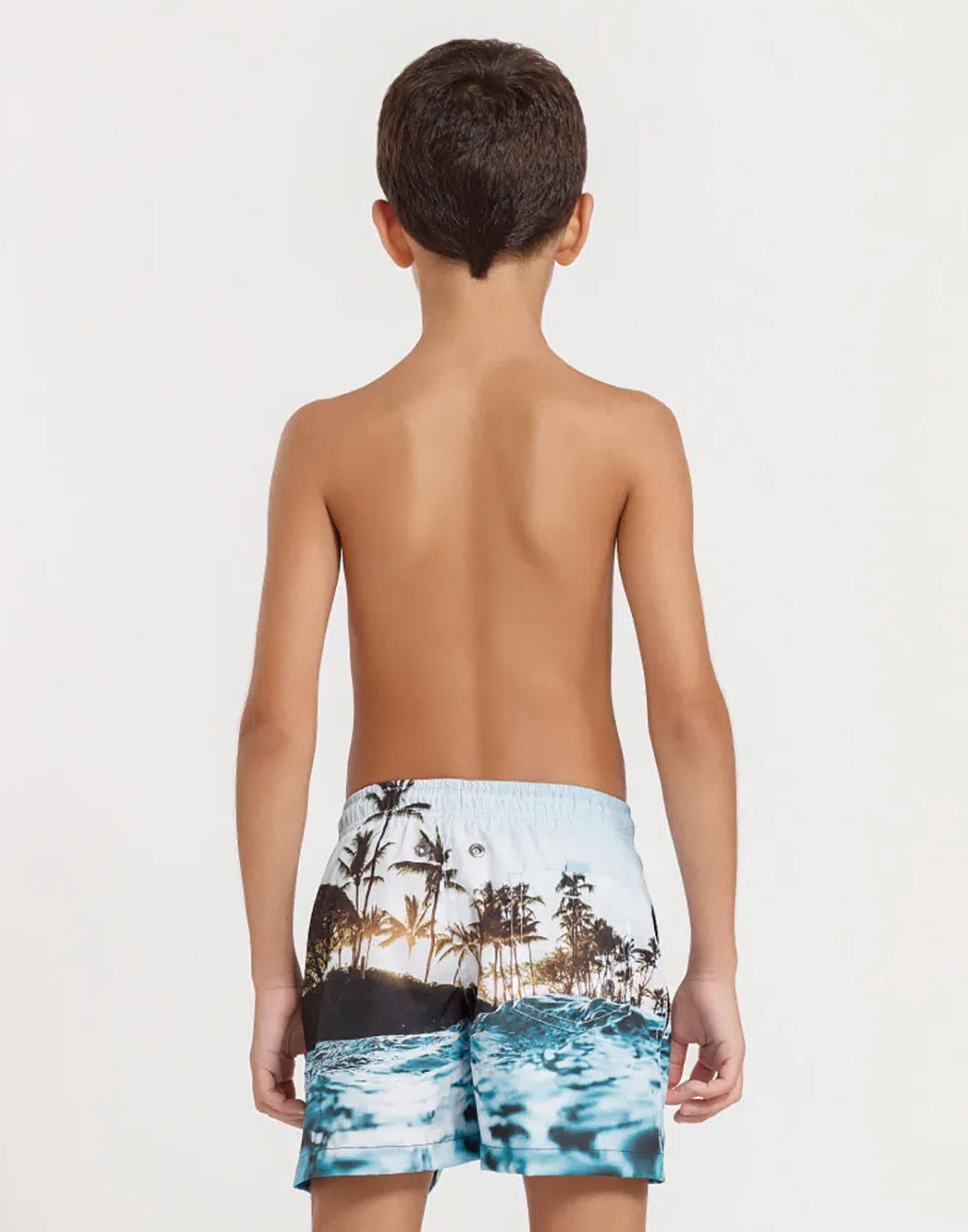 Shorts Estampado Praia Infantil FPS 30 Mash