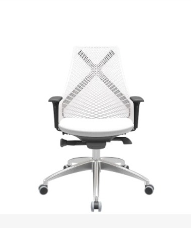 Cadeira Office Bix Tela Giratória Ergonômica NR17