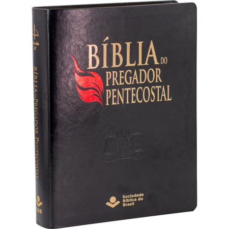 Bíblia do Pregador Pentecostal | ARC | Letra Extragigante | Capa Luxo Preta