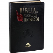 Bíblia do Pregador Pentecostal /  Preta - (NAA)