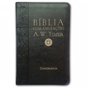 Bíblia Sagrada com Anotações A.W. Tozer | Letra Normal | ARC | Média Luxo