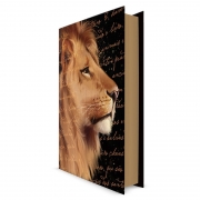 Bíblia Sagrada com Harpa Avivada e Corinhos Leão de Judá | ARC | Letra Gigante | Capa Dura