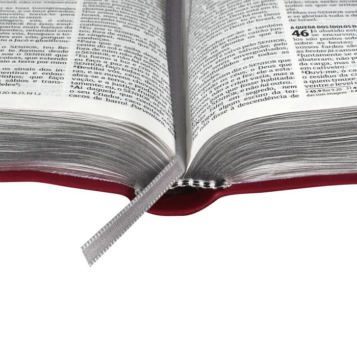 Bíblia Carteira com Harpa Cristã / Vermelho - (ARC) - Universo Bíblico Rs