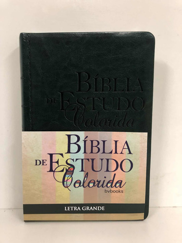 Bíblia de Estudo Colorida - Verde  - Universo Bíblico Rs