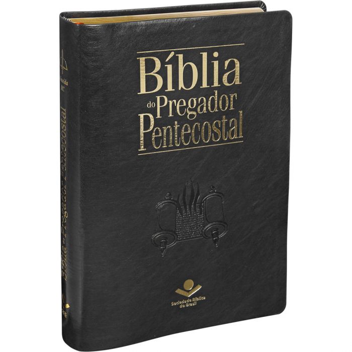 Bíblia Do Pregador Pentecostal / Preta - (ARC)