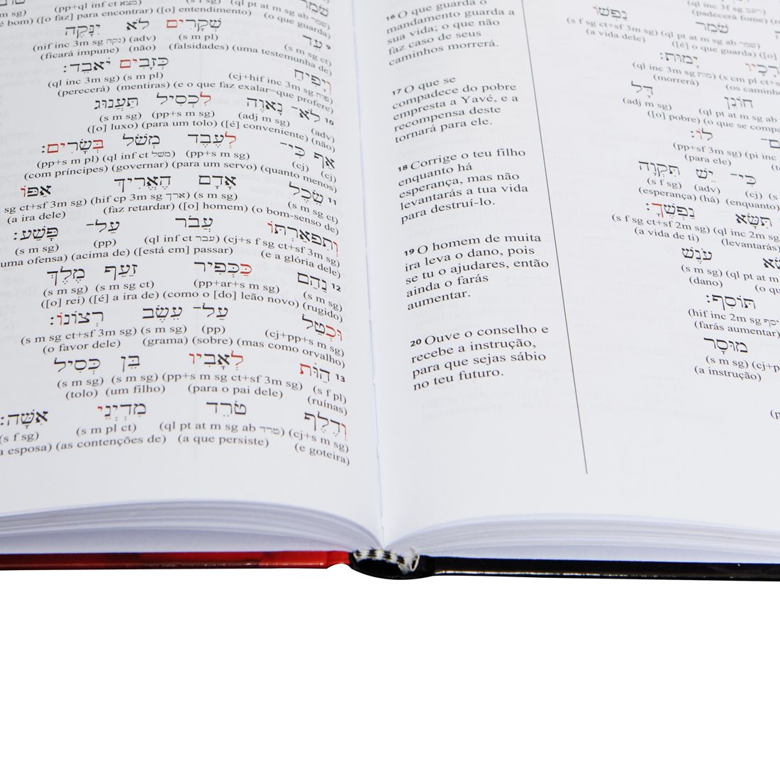 O Livro de Provérbios Analítico e Interlinear - Universo Bíblico Rs