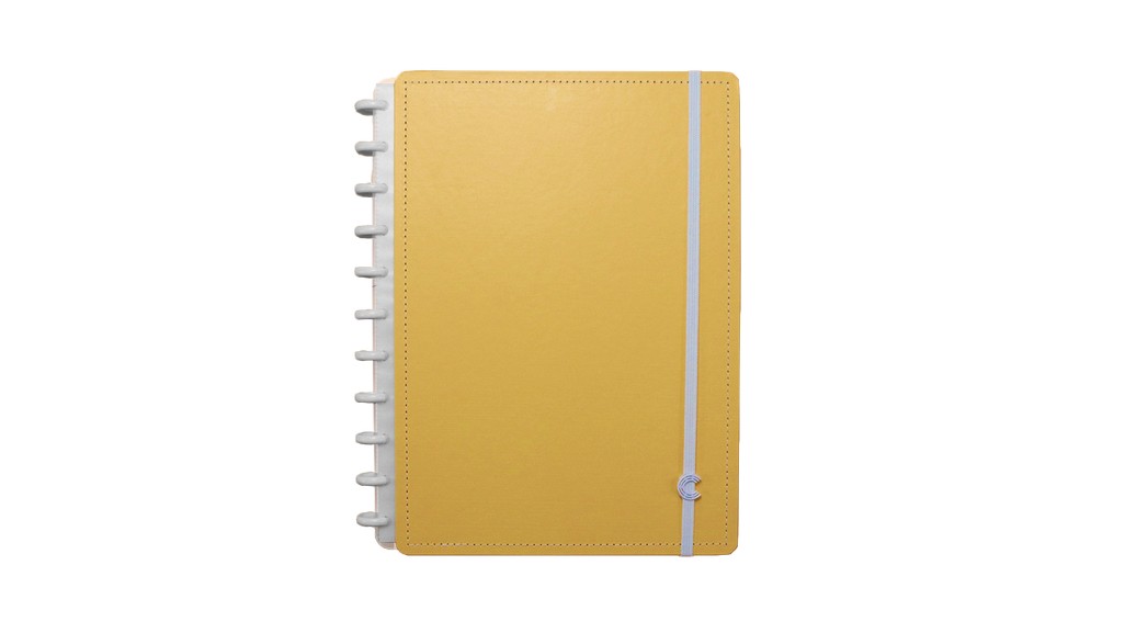 Caderno Inteligente Laranja Pastel 