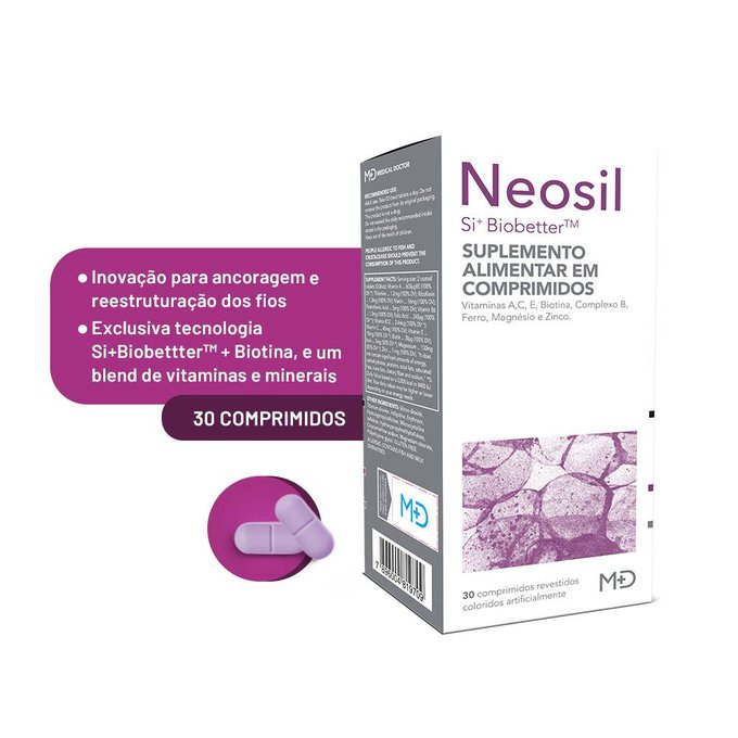 Neosil 50mg Com 30 Comprimidos Germed Si+biobetter