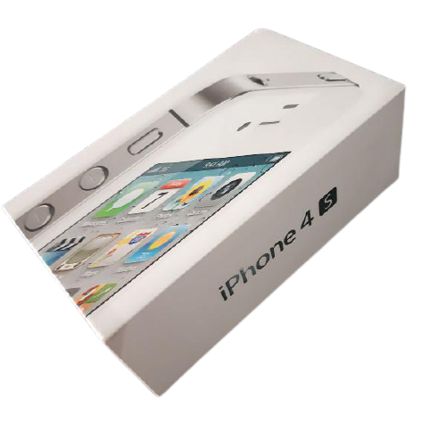 Apple - Caixa de iPhone Usada - iPhone 4s Branco 32GB