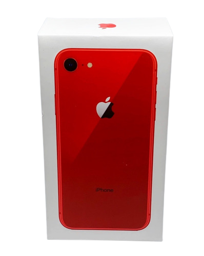 Apple - Caixa de iPhone Usada - iPhone 8 Vermelho 128GB