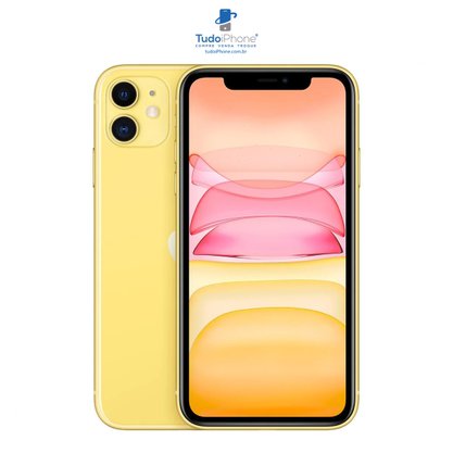 iPhone 11 - Usado - Amarelo - 128GB