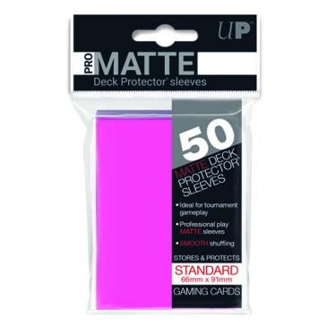 Pro-Matte Rosa - 50 unid - Shield Protetor - Ultra Pro