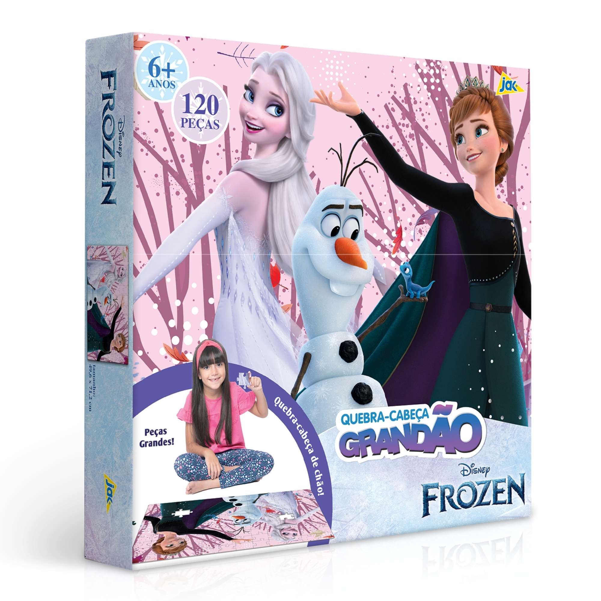 Quebra-Cabeça Grandão Frozen 120 Peças