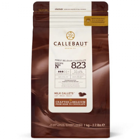 Chocolate Callebaut Ao Leite 823 33,6% 1Kg