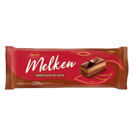 Chocolate Melken Ao Leite em Barra 2,1Kg
