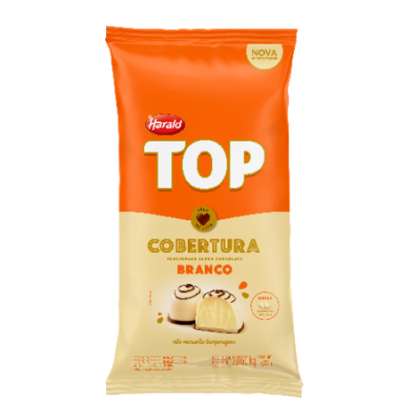 Harald Top Gota Cobertura Fracionada Chocolate Branca 2,05Kg
