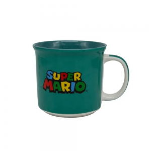 Caneca Tom Super Mario e Luigi 350ml Ceramica