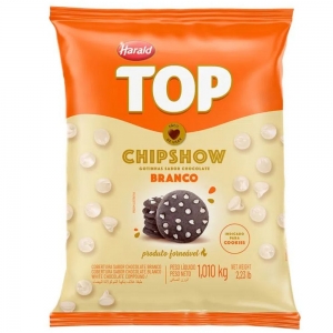 Chocolate Gota Chipshow Branco 1,010Kg - HARALD