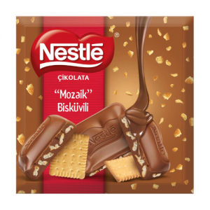 Chocolate Importado Nestlé Ao Leite com Biscoitos 60g