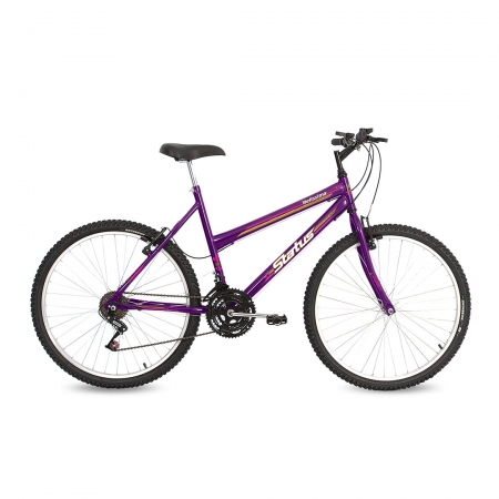 Bicicleta Status Belissima Aro 26 18V V-Brake Violeta