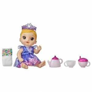 Boneca Baby Alive Bebê Chá de Princesa  Loira - Hasbro