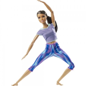 Boneca Barbie Feita para Mexer Morena - Mattel