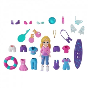 Boneca e Acessórios Polly Pocket Conjunto Aventura Incrível - Mattel