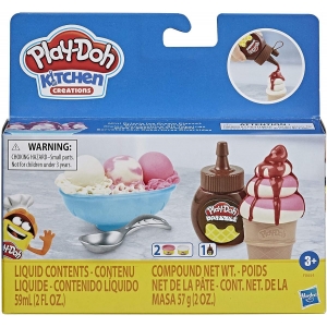 Massinha Play-Doh Mini Kit Cobertura Sorvete