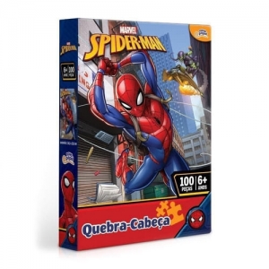 Quebra-Cabeça Marvel Homem Aranha 100 pçs - Hasbro