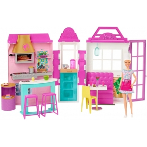 Restaurante da Barbie Playset com Boneca - Mattel