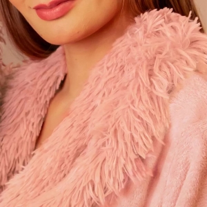 Roupão Flannel Luxus - adulto (rosa crystal) tam. G - Appel