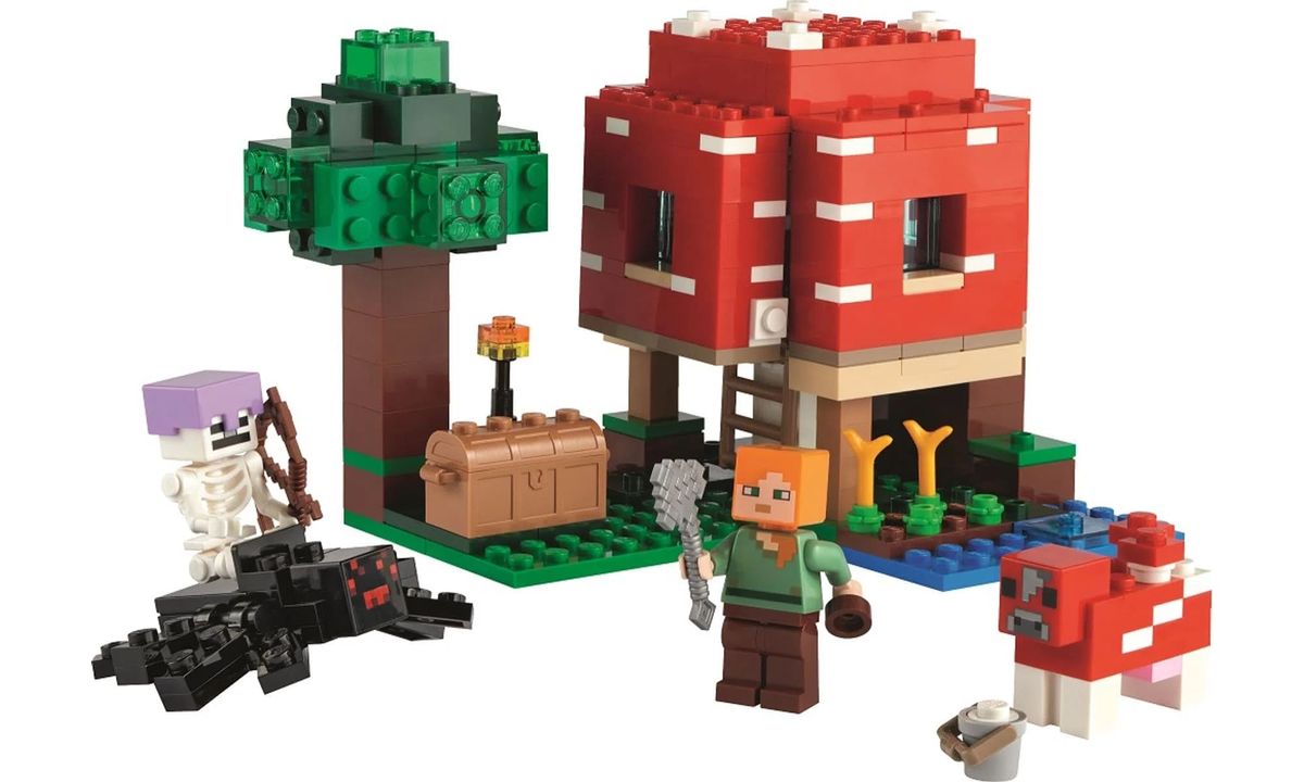 A Casa Cogumelo - LEGO Minecraft