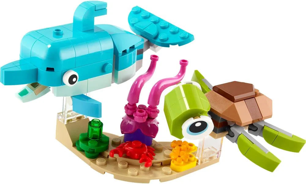Golfinho e Tartaruga - LEGO Creator