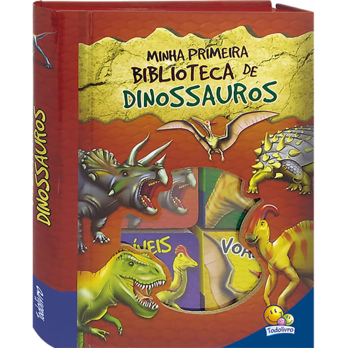 Minha Primeira Biblioteca de Dinossauros (Box com 6 und) - Todo Livro